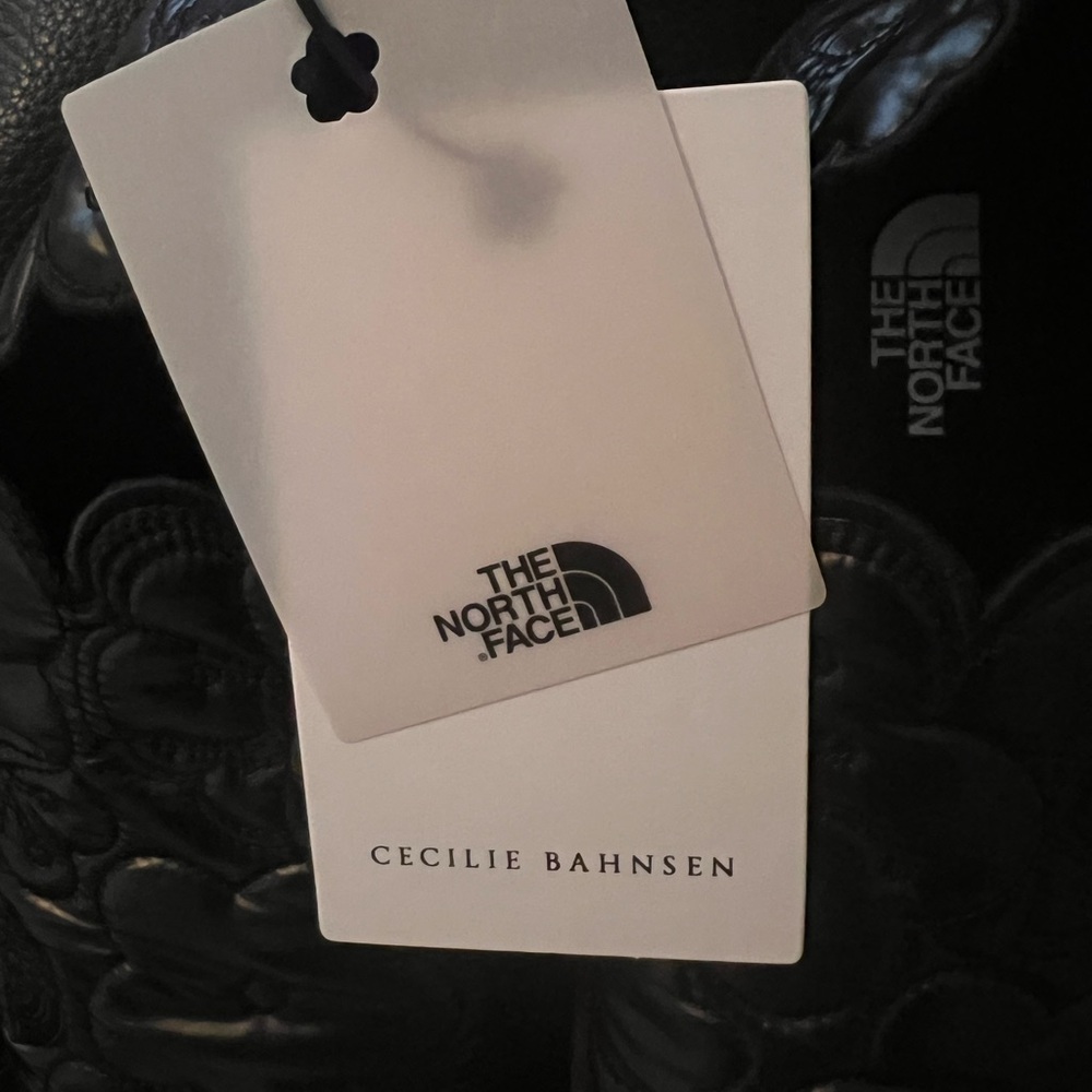 LIMITED EDITION Cecilie Bahnsen x The North Face Black Floral Design - Picture 3 of 5